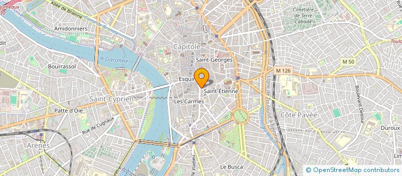 localisation de l'entreprise SOCIETE ROQJALAS  TOULOUSE