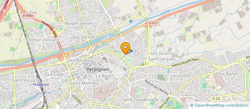 localisation de l'entreprise SOCIETE ROSE à PERPIGNAN