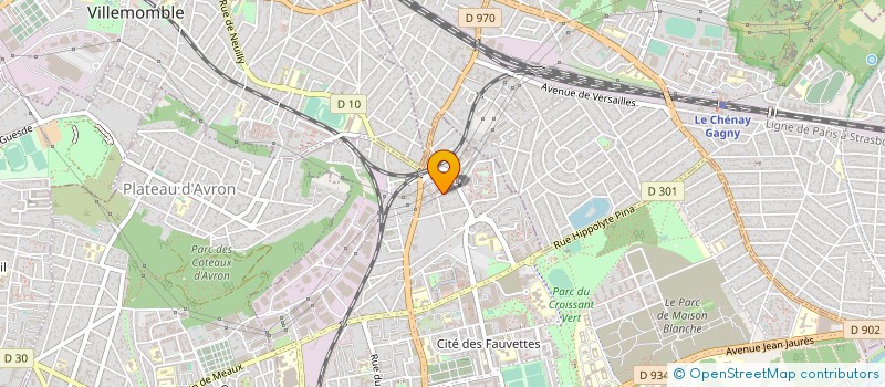 localisation de l'entreprise SOCIETE ROSSI à NEUILLY-SUR-MARNE