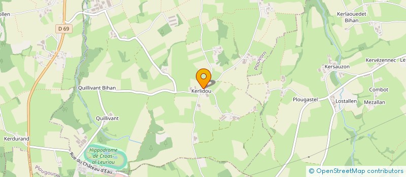 localisation de l'entreprise SOCIETE ROUDAUT  PLOUVORN