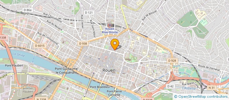 localisation de l'entreprise SOCIETE ROUENNAISE DE PAPETERIE à ROUEN