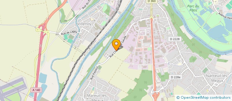 localisation de l'entreprise SOCIETE ROUSSEAU à MAREUIL-LES-MEAUX