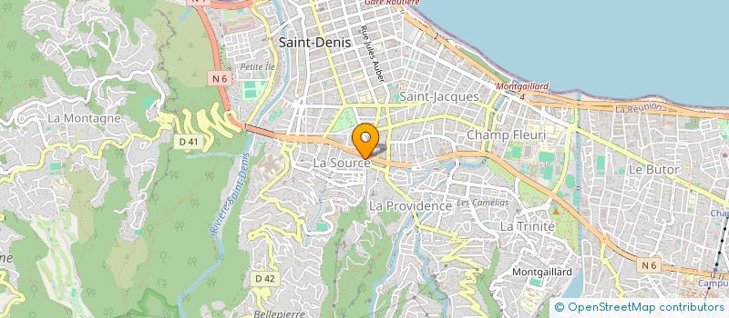 localisation de l'entreprise SOCIETE ROUSSELOT à SAINT-DENIS
