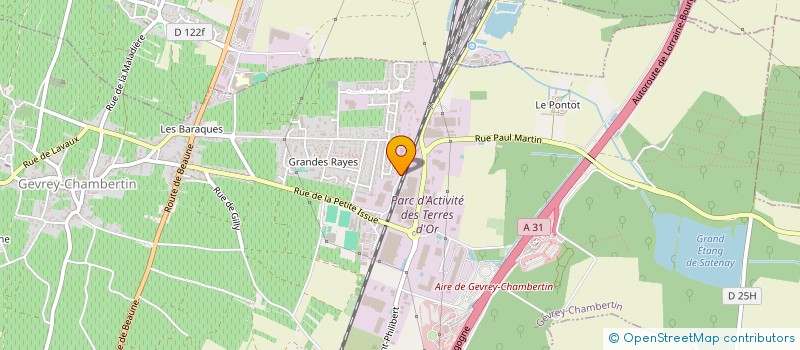 localisation de l'entreprise SOCIETE ROUX ET COMPAGNIE à GEVREY-CHAMBERTIN