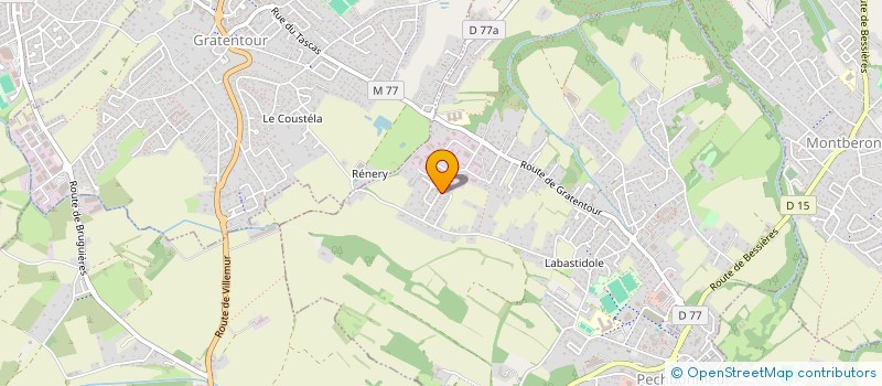 localisation de l'entreprise SOCIETE ROUZEAU & FILS à PECHBONNIEU