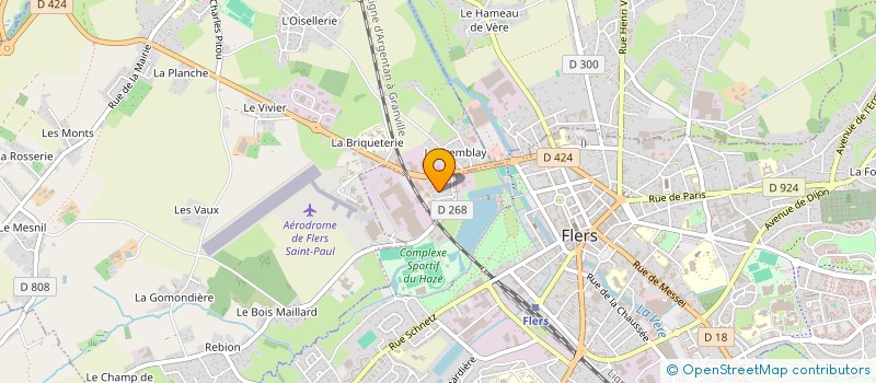 localisation de l'entreprise SOCIETE ROVAL à FLERS