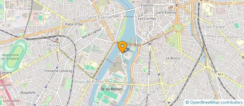 localisation de l'entreprise SOCIETE ROWING CLUB TOULOUSAIN à TOULOUSE