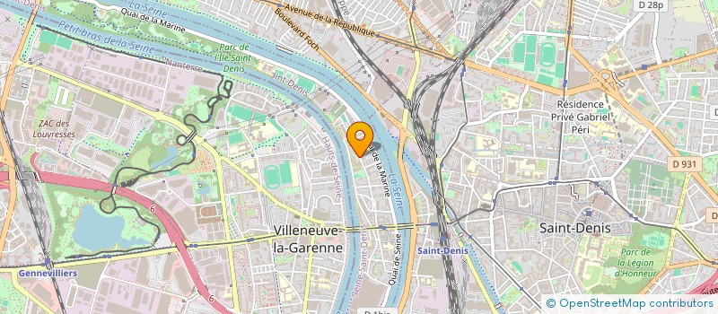 localisation de l'entreprise SOCIETE RYM à SAINT-DENIS