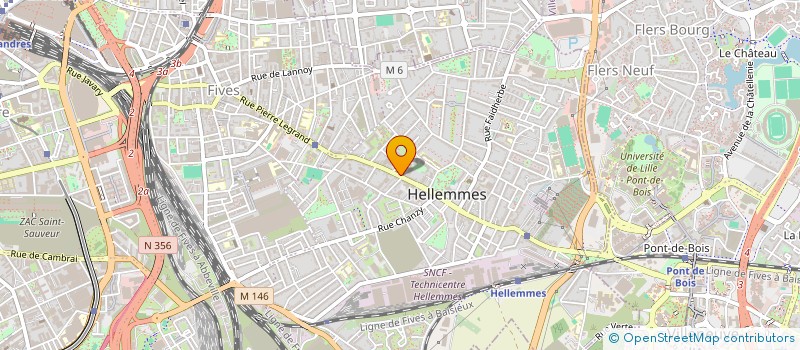 localisation de l'entreprise SOCIETE S.D.O à LILLE