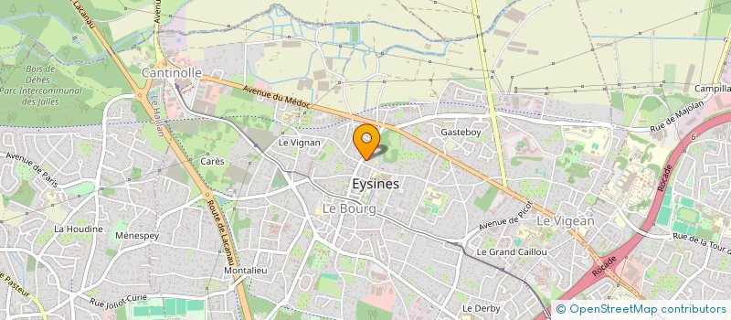 localisation de l'entreprise SOCIETE S.L.M.P. à EYSINES
