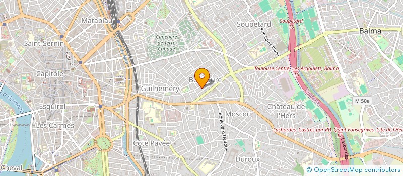 localisation de l'entreprise SOCIETE S.P. à TOULOUSE