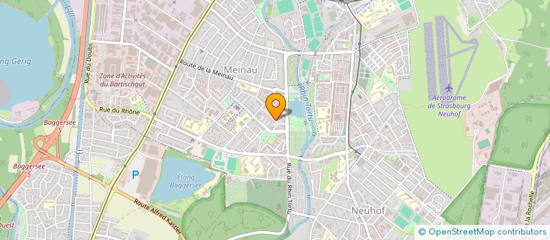 localisation de l'entreprise SOCIETE S.T.A.C.E. à STRASBOURG
