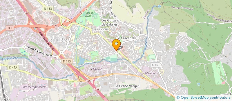 localisation de l'entreprise SOCIETE S.T.A. INDUSTRIES à VITROLLES