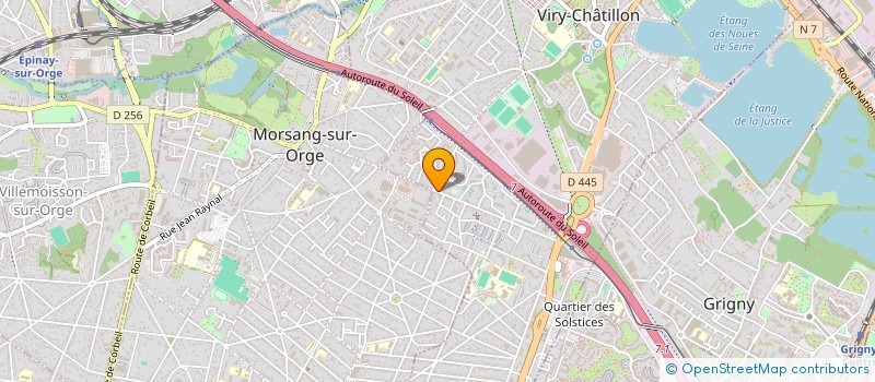 localisation de l'entreprise SOCIETE SA NEGOCE AUTO à VIRY-CHATILLON