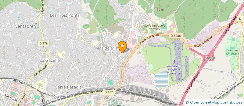 localisation de l'entreprise SOCIETE SAF  NIMES