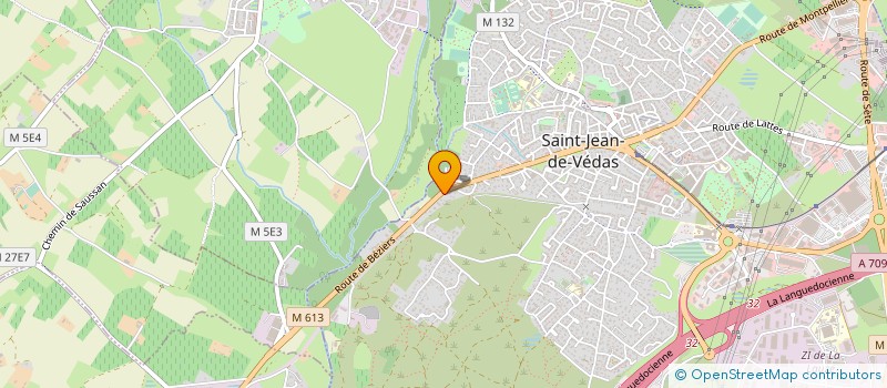 localisation de l'entreprise SOCIETE SAGA à SAINT-JEAN-DE-VEDAS