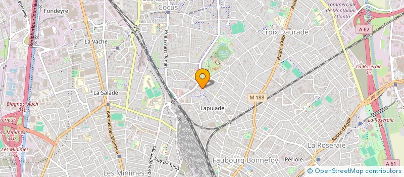 localisation de l'entreprise SOCIETE SAGGIORO à TOULOUSE
