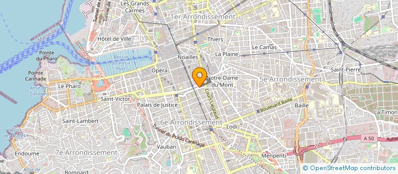 localisation de l'entreprise SOCIETE SAIDI  MARSEILLE