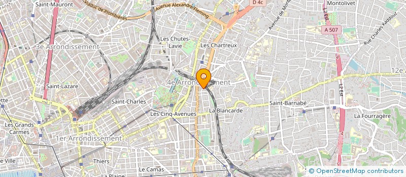 localisation de l'entreprise SOCIETE SAINT BRUNO à MARSEILLE