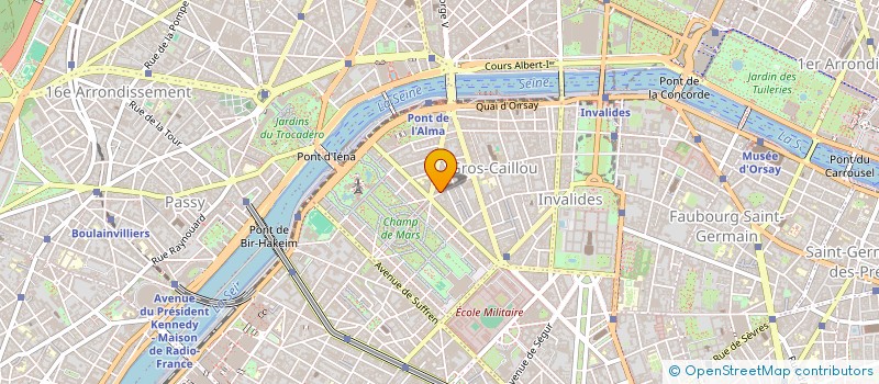 localisation de l'entreprise SOCIETE SAINT DOMINIQUE à PARIS