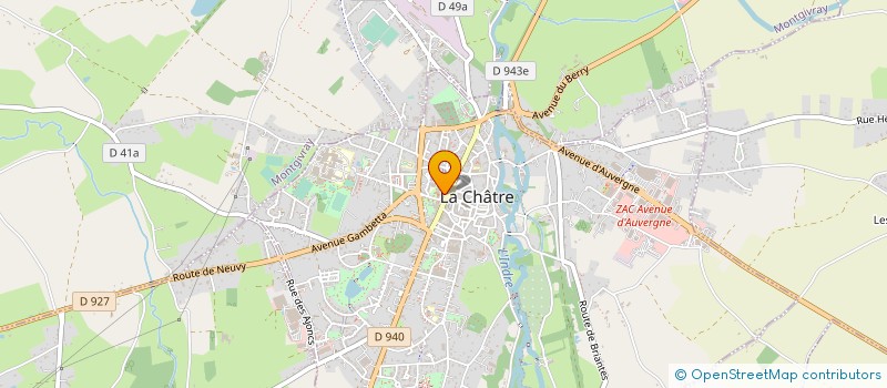localisation de l'entreprise SOCIETE SAINT ELOI à LA CHATRE