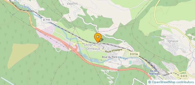localisation de l'entreprise SOCIETE SAINT FELIX à SAVIGNAC-LES-ORMEAUX