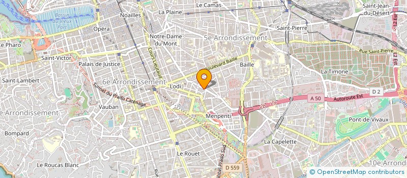 localisation de l'entreprise SOCIETE SAINT MARTIN à MARSEILLE