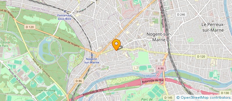 localisation de l'entreprise SOCIETE SAINT PAUL à NOGENT-SUR-MARNE