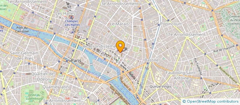 localisation de l'entreprise SOCIETE SAINT-PAUL  PARIS