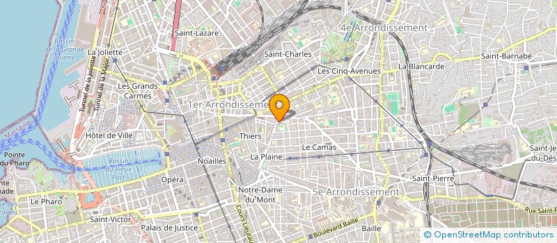 localisation de l'entreprise SOCIETE SAINT SAVOURNIN à MARSEILLE