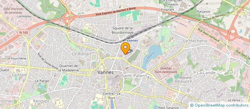 localisation de l'entreprise SOCIETE SAINT VINCENT DE PAUL à VANNES