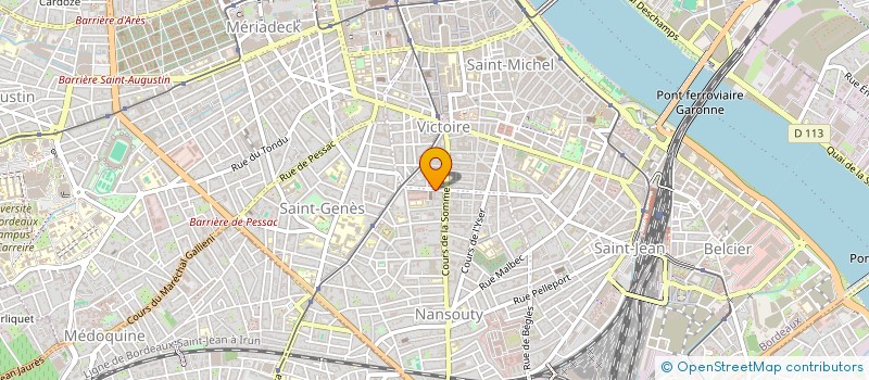 localisation de l'entreprise SOCIETE SAINT VINCENT DE PAUL  BORDEAUX