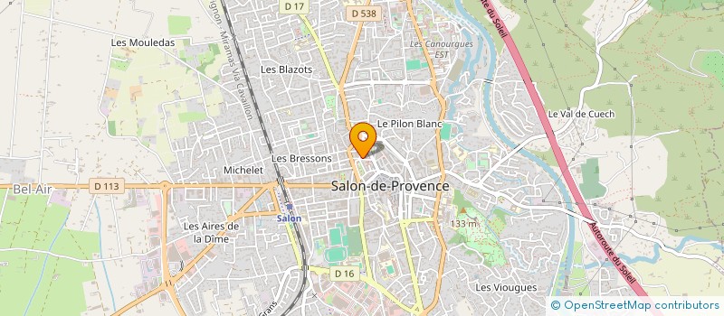 localisation de l'entreprise SOCIETE SALONAISE DE GESTION à SALON-DE-PROVENCE