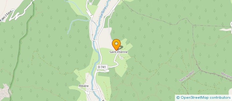 localisation de l'entreprise SOCIETE SAMARCANDE  MARIGNAC-EN-DIOIS