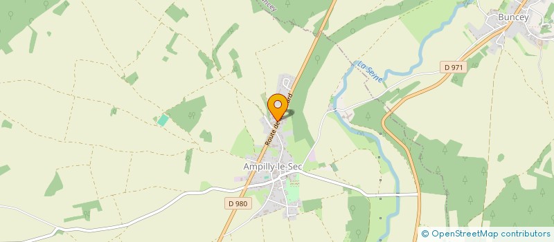 localisation de l'entreprise SOCIETE SAMBROTTA NINO  AMPILLY-LE-SEC