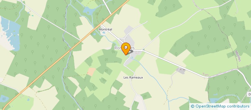 localisation de l'entreprise SOCIETE SAMI à RONCHERES
