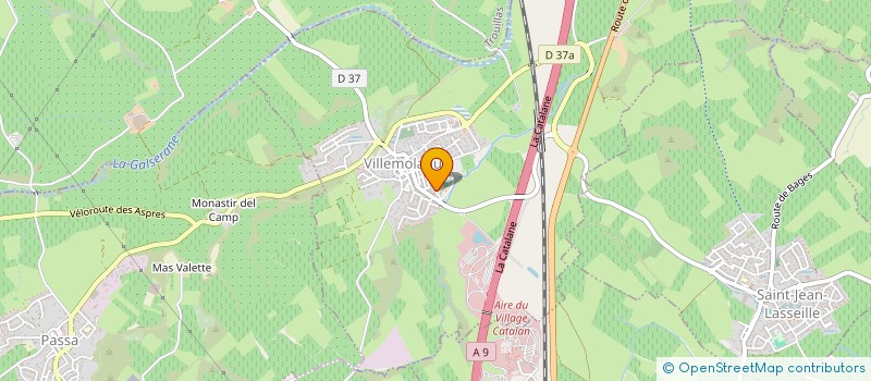 localisation de l'entreprise SOCIETE SAMPLING AGENCY  VILLEMOLAQUE