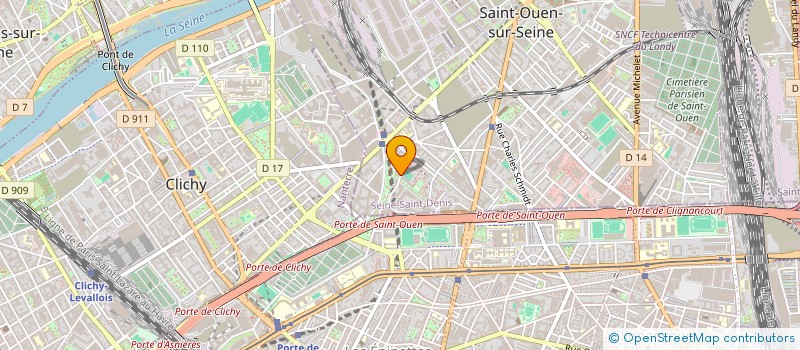 localisation de l'entreprise SOCIETE SANS SOUCI à SAINT-OUEN-SUR-SEINE