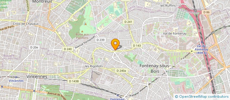 localisation de l'entreprise SOCIETE SANTE BEAUTE à FONTENAY-SOUS-BOIS