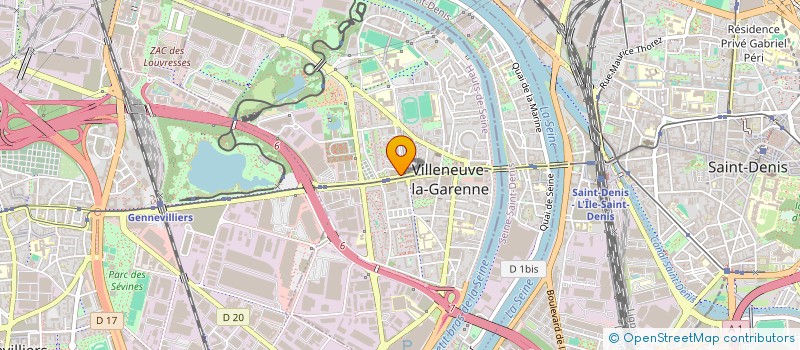 localisation de l'entreprise SOCIETE SARFATI à VILLENEUVE-LA-GARENNE