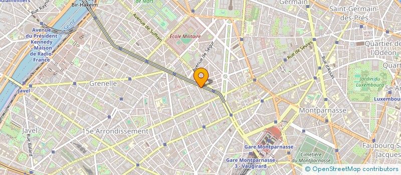 localisation de l'entreprise SOCIETE SARIS à PARIS