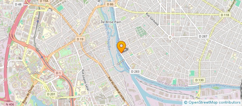 localisation de l'entreprise SOCIETE SAUVAGE  SAINT-MAUR-DES-FOSSES