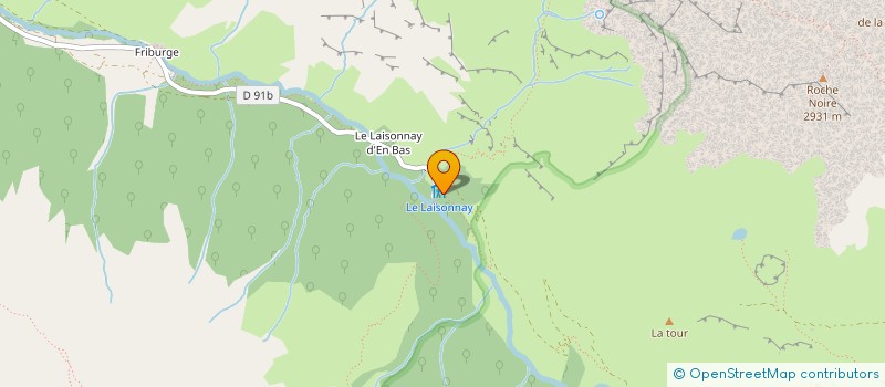 localisation de l'entreprise SOCIETE SAVOYARDE DE MENUISERIE EBENISTERIE CHARPENTE SOSAMEC à CHAMPAGNY-EN-VANOISE