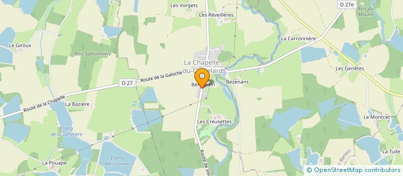 localisation de l'entreprise SOCIETE SAVOYARDE DE REVISION ET D'AUDIT  LA CHAPELLE-DU-CHATELARD