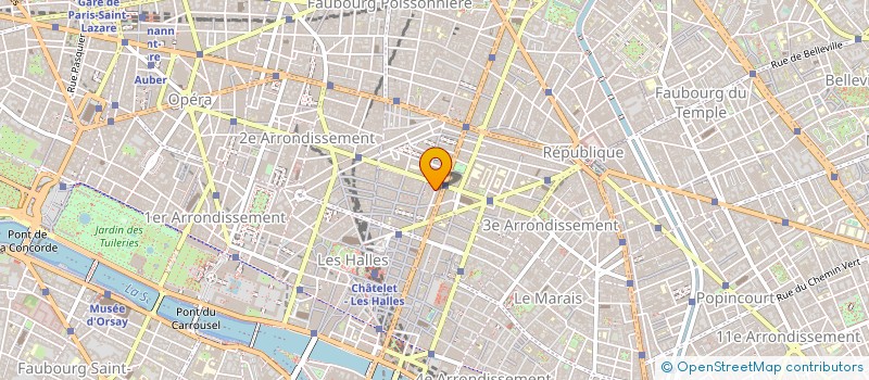 localisation de l'entreprise SOCIETE SCAN'R à PARIS