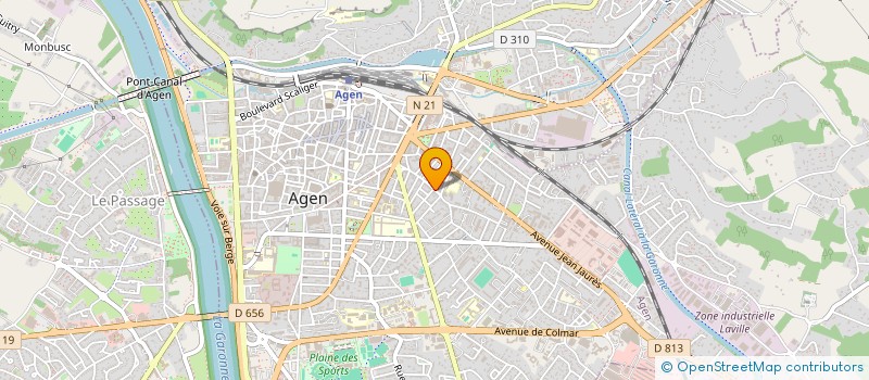 localisation de l'entreprise SOCIETE SCHMITT à AGEN