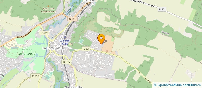 localisation de l'entreprise SOCIETE SCHNEIDER DELNEVO ET COMPAGNIE  LA FERTE-ALAIS