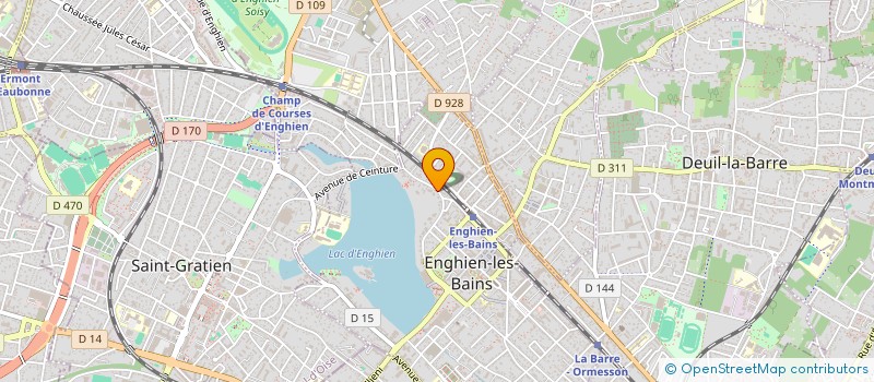 localisation de l'entreprise SOCIETE SCHOLLAERT à ENGHIEN-LES-BAINS