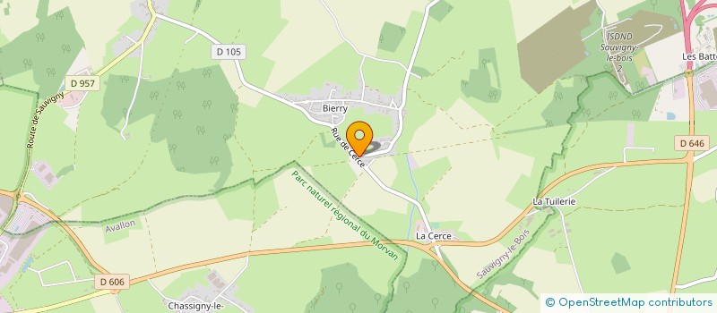 localisation de l'entreprise SOCIETE SCI M.M à SAUVIGNY-LE-BOIS
