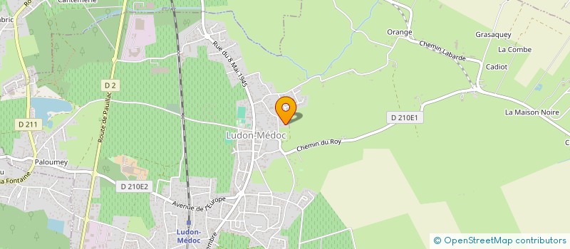localisation de l'entreprise SOCIETE SE BO à LUDON-MEDOC